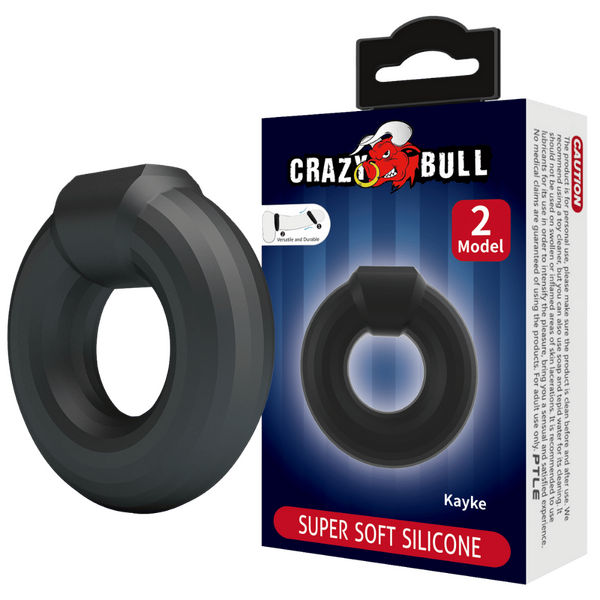 Kayke Super Soft Silicone Ring – Ultra-Soft Silicone Cockring One Size > Cock Ring > Single