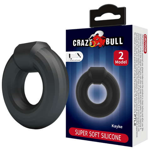 Kayke Super Soft Silicone Ring – Ultra-Soft Silicone Cockring for Comfort and Support One Size > Cock Ring > Single