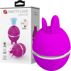 Gemini Ball – Pulsating and Licking Ball-Shaped Vibrator Purple > Sex Toys For Ladies > Air Pulsation