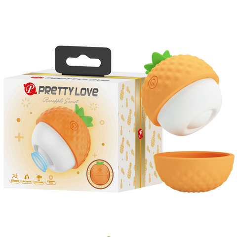 Rechargeable Pineapple Secret – Thumping Function Flexible Point Vibrator Orange > Vibrators > Ladies > Clitoral Vibrators and Stimulators