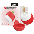 Apple Secret Rechargeable – Silicone Clitoral Tongue-Like Stimulator Vibrator Red > Sex Toys For Ladies > Clitoral Vibrators and Stimulators
