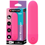 Stefan Rechargeable Mini Massager – Compact Vibrating Bullet Vibrator Neon Pink > Vibrators > Mini Vibrators