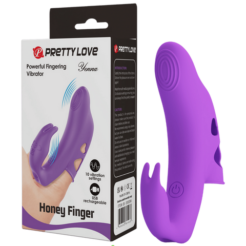 Honey Finger Rechargeable Yenna – Finger Sleeve Vibrator One Size > Vibrators > Finger Vibrators
