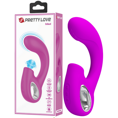 Sibel Rechargeable Massager – Medical-Grade Silicone Dual Stimulation Vibrator One Size > Vibrators > Ladies > Rabbit Multi