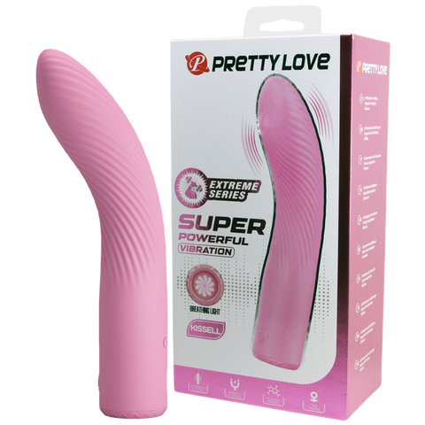 Kissell Rechargeable Vibrator – 10 Function, Breathing Light Design, Slim Silicone Body One Size > Vibrators > G-Spot