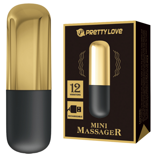 Rechargeable Mini Massager With Twelve Vibration Functions And Compact Egg Design - Versatile Egg Vibrator One Size > Vibrators > Mini Vibrators