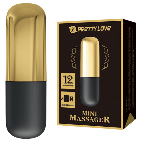 Rechargeable Mini Massager With Twelve Vibration Functions And Compact Egg Design - Versatile Egg Vibrator One Size > Vibrators > Mini Vibrators
