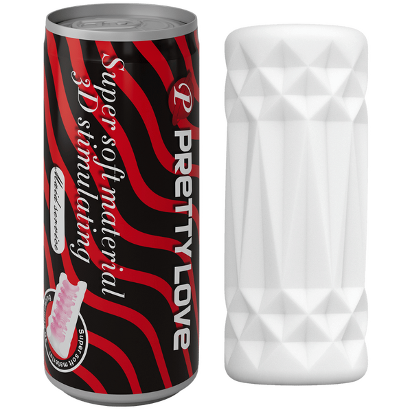 Super Soft Can Masturbator – Portable Realistic TPR Male Masturbator (Black Red) > Sex Toys For Men > Masturbators > Manual