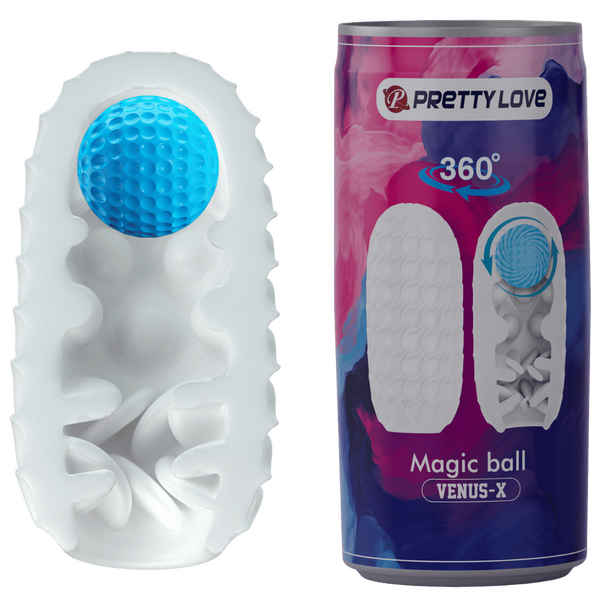 Venus-X Magic Ball – Textured Sleeve Masturbator Magic Ball > Sex Toys For Men > Masturbators Cup