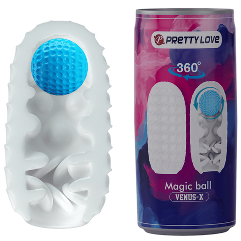 Venus-X Magic Ball – Textured Sleeve Masturbator Magic Ball > Sex Toys For Men > Masturbators Cup