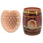 Charming Barrel Masturbator – Soft Realistic TPR Portable Male Masturbator Peach > Sex Toys For Men > Masturbators Cup