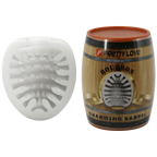 Charming Barrel Masturbator – Soft Realistic TPR Portable Male Masturbator White > Sex Toys For Men > Masturbators Cup