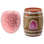 Charming Barrel Masturbator – Soft Realistic TPR Portable Male Masturbator Pink > Sex Toys For Men > Masturbators Cup