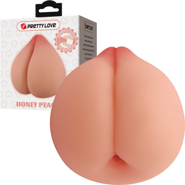Honey Peach Masturbator – Realistic Textured Male Masturbator and Penis Trainer One Size > Sex Toys For Men > Masturbators > Manual