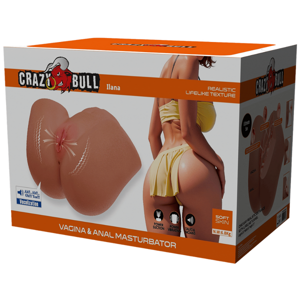 Ilana 3D Masturbator – Realistic Vagina and Anal Masturbator One Size > Sex Toys For Men > Assbators