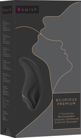 Bcurious Premium (Noir) Noir > Vibrators > Ladies > Clitoral Vibrators and Stimulators
