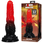 Fire Dragon 9.6 Inch – Rippled Texture Dildo with Suction Base One Size > Dildos > Fantasy