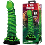 Manticore 9 Inch Textured Silicone Dildo – Body-Safe with Strong Suction Cup One Size > Dildos > Fantasy