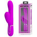 Mariana 4in1 Multi-Function Rabbit Vibrator – 7 Vibration and Thumping Modes Pink > Vibrators > Ladies > Rabbit