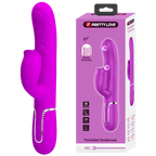 Pretty Love Gigi 3in1 – Multi-Function Rabbit Vibrator with Dual Stimulation Pink > Vibrators > Ladies > Rabbit