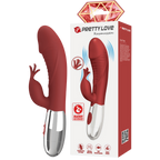 Rasmussen Rechargeable Dual-Motor Silky Silicone G-Spot and Clitoral Vibrator One Size > Vibrators > Ladies > Rabbit