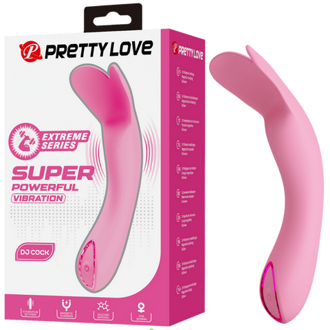 DJ Cock Rechargeable Vibrator – 10-Function Slim Silicone G Spot Vibrator One Size > Vibrators > G-Spot