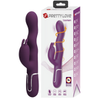 Laursen Rechargeable – Luxury Magnetic Charging G-Spot and Clitoral Vibrator Purple > Vibrators > Ladies > Rabbit