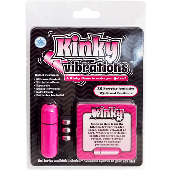 Kinky Vibrations – 50 Activity cards and Bullet Vibrator Secondary image
