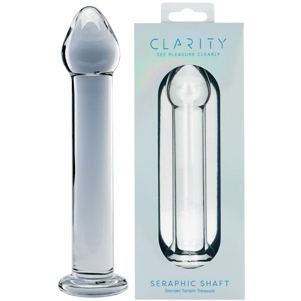 Seraphic Shaft – Hand-Blown 6.6 Inch Borosilicate Glass Dildo One Size > Glass > Dildos