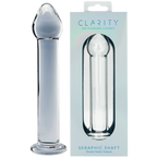 Seraphic Shaft Borosilicate Glass Dildo – Hand-Blown 6.6 Inch Straight Dildo One Size > Glass > Dildos