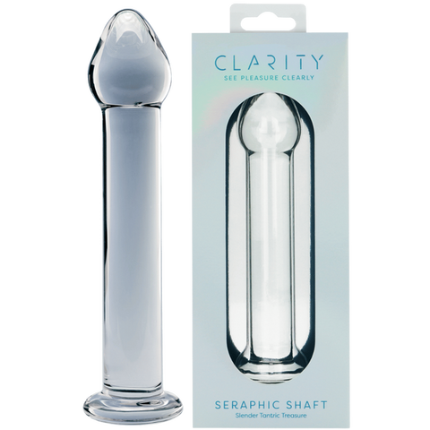 Seraphic Shaft – Hand-Blown 6.6 Inch Borosilicate Glass Dildo One Size > Glass > Dildos