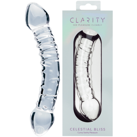 Celestial Bliss – 5.9 Inch Double-Ended Borosilicate Glass Dildo One Size > Glass > Dildos