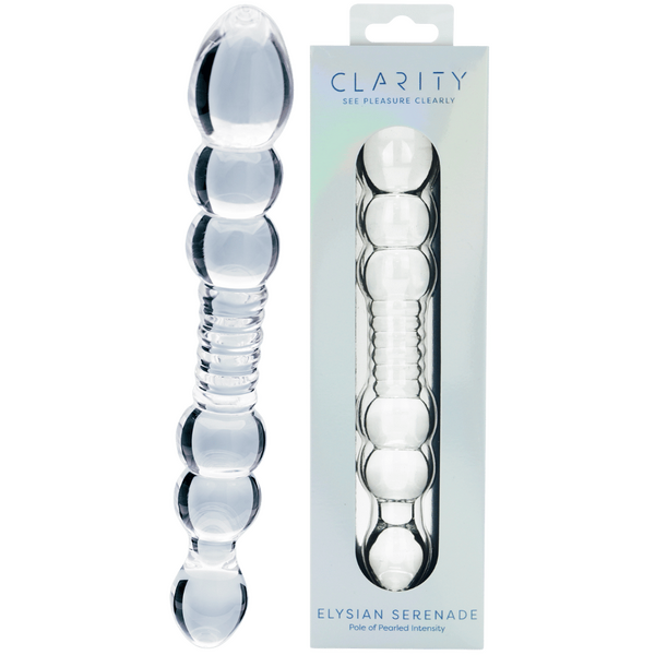 Elysian Serenade – 7.5 Inch Handblown Borosilicate Glass Dildo One Size > Glass > Dildos