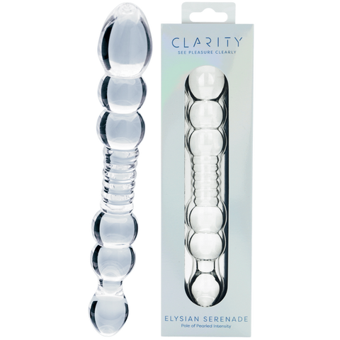 Elysian Serenade – 7.5 Inch Handblown Borosilicate Glass Dildo One Size > Glass > Dildos