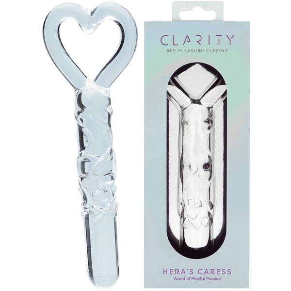 Hera’s Caress – 5.9 Inch Handblown Borosilicate Glass Dildo One Size > Glass > Dildos