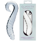 Hera's Tempest Premium Borosilicate Curved 5.5 Inch Glass Dildo One Size > Glass > Dildos