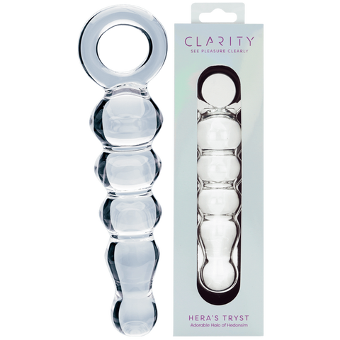 Hera's Tryst – 4.9 Inch Handblown Borosilicate Glass Dildo One Size > Glass > Dildos