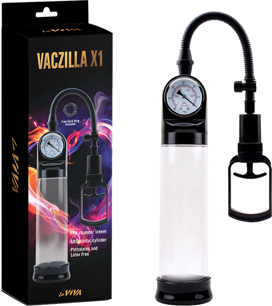 Vaczilla X1 – TPR Chamber Sleeve Penis Pump One Size > Pumps > Penis Pumps
