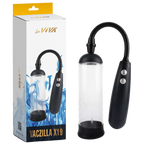 Vaczilla X19 Cylinder (Clear) – USB Rechargeable Penis Pump with Silicone Sleeve and Ring One Size > Pumps > Penis Pumps