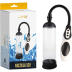 Vaczilla X20 Rechargeable Penis Pump with Silicone Sleeve and Penis Ring - 8 Intensity Levels Penis Pump One Size > Pumps > Penis Pumps Electric