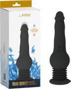 La Viva Road Runner – Rechargeable Vibrating Rotating Thrusting Vibrator Black > Vibrators > Standard Vibrators