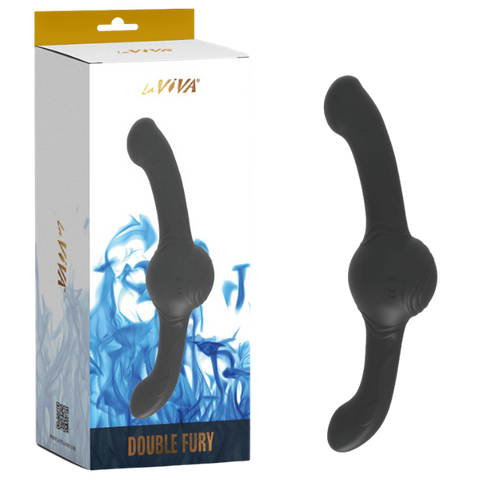 Double Fury Oscillating Thrust – Waterproof 30cm Rechargeable Vibrator One Size > Dildos > Double Dildos