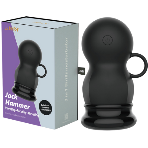 LaViva Jack Hammer – Multi-Function 8cm Vibrator with Rotating and Thrusting Motion One Size > Vibrators > Unconventional