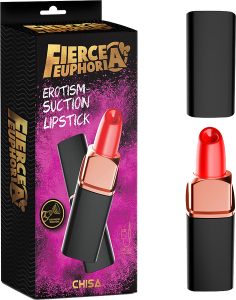 Erotism Suction Lipstick – Silicone Clitoral Stimulator One Size > Vibrators > Mini Vibrators