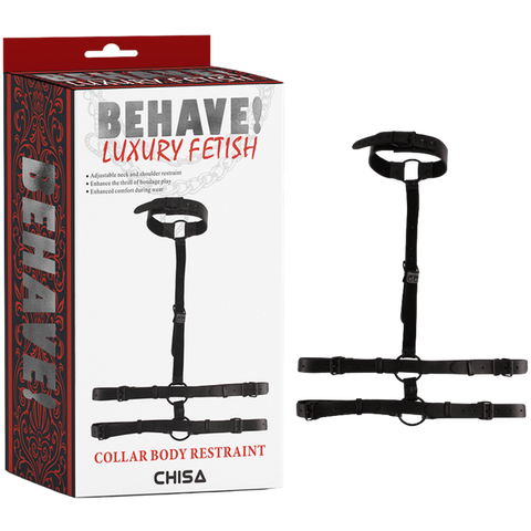 Collar Body Restraint – Adjustable Bondage Restraint One Size > Bondage Gear > Collars & Leashes