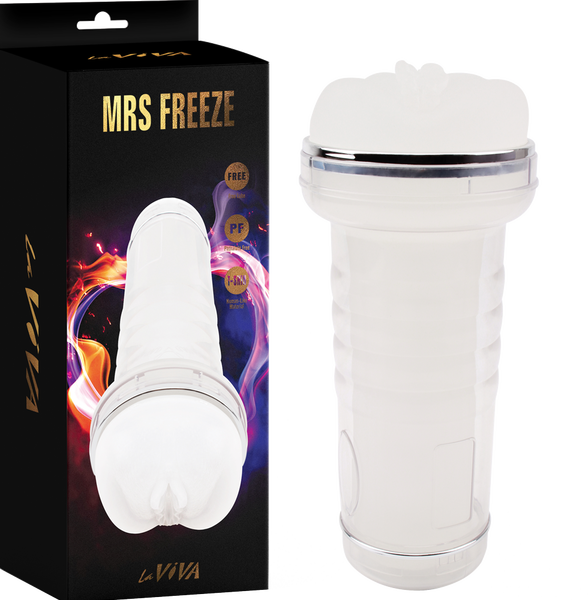 Laviva Mrs Freeze – Realistic Feel Masturbator Sleeve for Men One Size > Sex Toys For Men > Masturbators > Vibrating