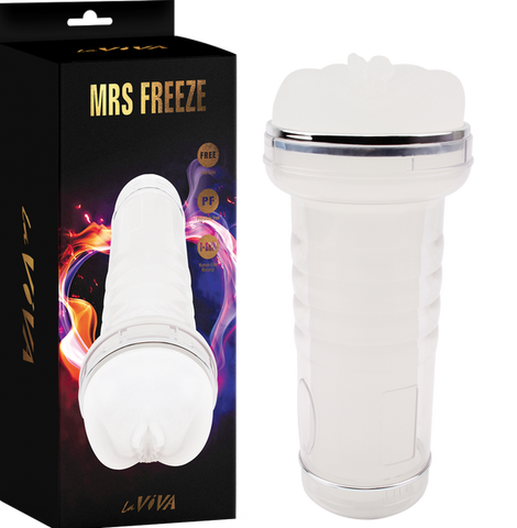 Laviva Mrs Freeze – Realistic Feel Masturbator Sleeve for Men One Size > Sex Toys For Men > Masturbators > Vibrating