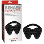 Love Is Blind Alligator Pattern Blindfold – Adjustable Elastic Strap Blindfold One Size > Bondage Gear > Blindfolds