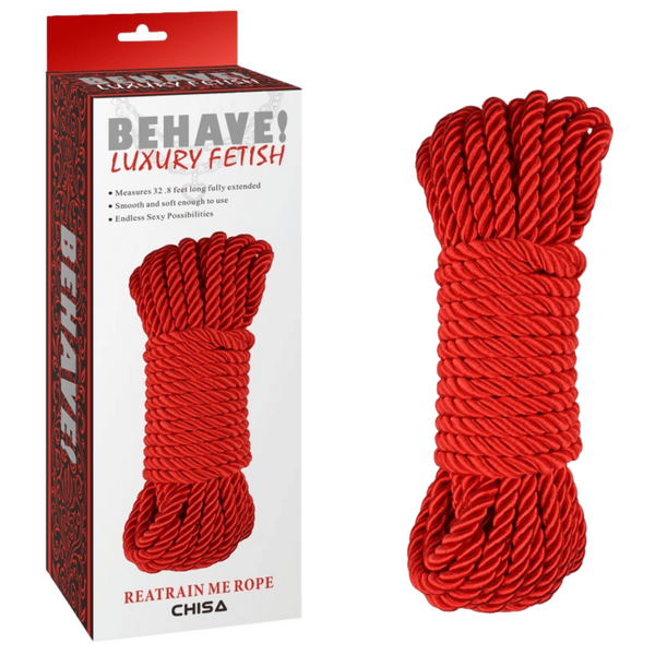 Reatrain Me Rope – 10 Meter Soft Sturdy Weave Rope for Rope Play One Size > Bondage Gear > Rope