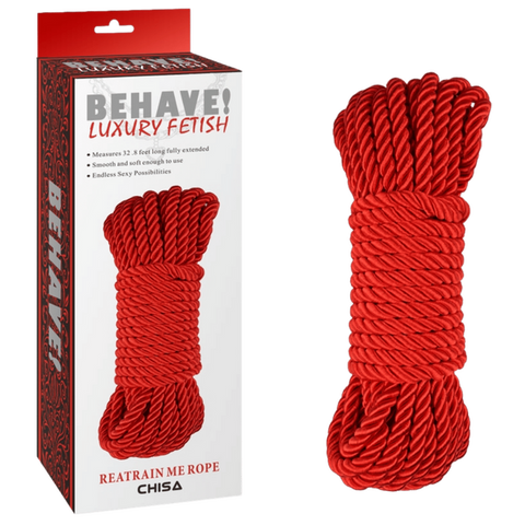 Reatrain Me Rope – 10 Meter Soft Sturdy Weave Rope for Rope Play One Size > Bondage Gear > Rope